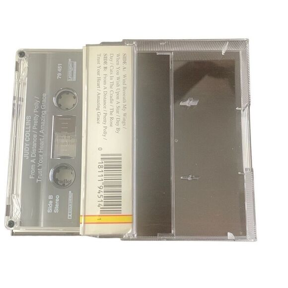 Pre Owned Music Cassette Judy Collins Wind Beneath My Wings - Picture 3 of 4